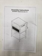 Soowery nightstands set for sale  Longview