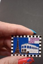 Raro Antigo 1991 GTE Mobile Net The Trolley Race "The Power Is On Lapel Pin. comprar usado  Enviando para Brazil