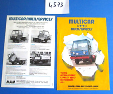 4573 prospectus multicar d'occasion  Caderousse