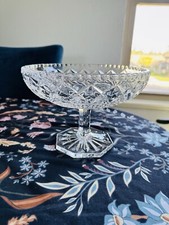Vintage crystal pedestal for sale  Stockton