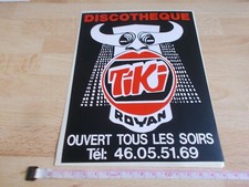 Autocollant discothèque tiki d'occasion  Toulon-