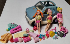 Polly Pocket (Muñecas grandes, ropa, zapatos y accesorios coche en pequeño lote. segunda mano  Embacar hacia Mexico