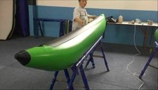 Par de tubos flutuantes infláveis 0,9 mm PVC FAÇA VOCÊ MESMO pesca rio pontão jangada barco NOVO, usado comprar usado  Enviando para Brazil