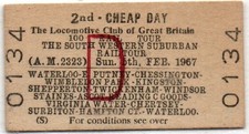 Btc railway ticket for sale  CRAWLEY