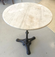 Table bistrot marbre d'occasion  Yffiniac