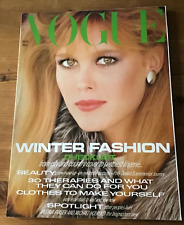 Vogue november 1980 for sale  CINDERFORD