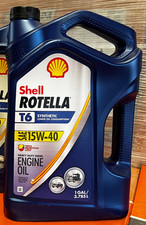 Óleo de motor Shell Rotella T6 totalmente sintético 15W-40 1 galão 3,785L comprar usado  Enviando para Brazil