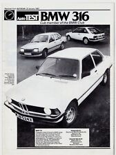 Bmw 316 e21 for sale  UK