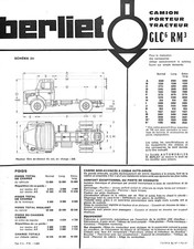 Berliet glc camion d'occasion  Les Bordes