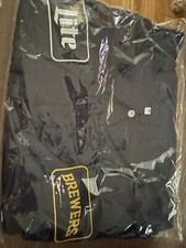 Camisa 2024 Milwaukee Brewers Brewmaster SGA nova em pacote lacrado tamanho adulto M comprar usado  Enviando para Brazil