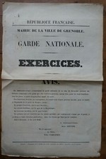 Affiche municipale ville d'occasion  Le Raincy