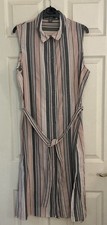 Primark striped midi for sale  STOWMARKET