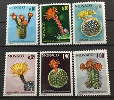 MONACO #955-960. PLANTAS DOS JARDINS BOTÂNICOS DE MONACO.    MNH comprar usado  Enviando para Brazil