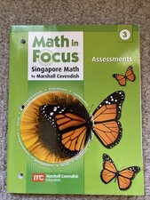 Math in Focus Grade 3 Assessments (Singapore Math) Unused Cover Wear comprar usado  Enviando para Brazil