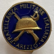 Distintivo Fratellanza Militare Italiana Arezzo I GM Reduci Guerra, usado comprar usado  Enviando para Brazil
