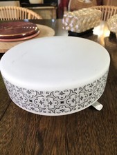 Plafonnier vintage blanc d'occasion  Bourges