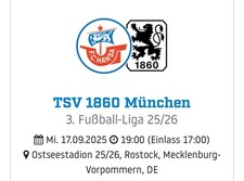 Karten heimspiel 1860 gebraucht kaufen  Kritzmow