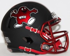 Mini capacete 2023 Western Kentucky Hilltoppers Riddell vs Liberty - QB comprar usado  Enviando para Brazil