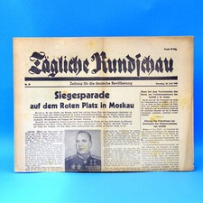 Tägliche rundschau 1945 gebraucht kaufen  Bitterfeld