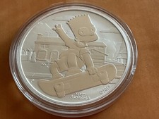 Tuvalu simpsons silber gebraucht kaufen  Pulheim