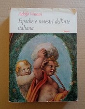 Adolfo venturi epoche usato  Italia