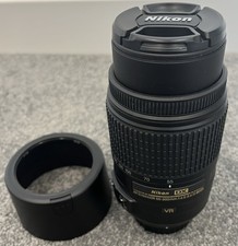 COMO NOVO - Lente Nikon AF-S DX 55-300mm f/4-5.6G ED VR com Manual + Capa Nikon, usado comprar usado  Enviando para Brazil