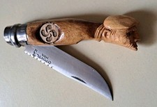 Opinel custom sculpte d'occasion  Guer