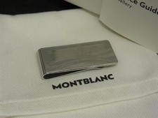 MONT BLANC Clipe de Dinheiro Prata Metal Unissex Acessórios Masculinos Caixa Perdida comprar usado  Enviando para Brazil
