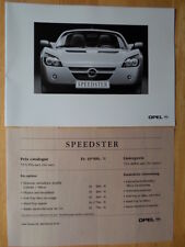 Opel speedster orig for sale  BENFLEET