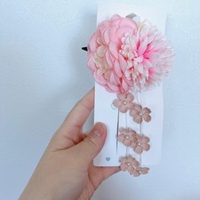 Acessórios de cabelo Hinamatsuri arranjos de flores rosa - Noiva e casamento No2721 comprar usado  Enviando para Brazil