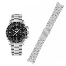 Usado, Pulseira de aço inoxidável sólido 20 mm compatível com relógio OMEGA Speedmaster comprar usado  Enviando para Brazil