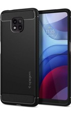 Capa preta Spigen robusta armadura para Moto G Power 2021  comprar usado  Enviando para Brazil