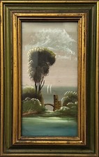 Italian oil painting for sale  NEW MILTON