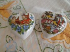Lot coeurs porcelaine d'occasion  France