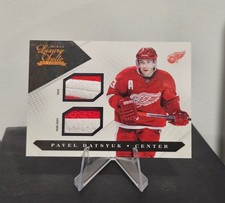 2010-11 Pavel Datsyuk Panini suíte de luxo patches duplos usados em jogos 10/20! 🔥 comprar usado  Enviando para Brazil
