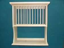 PRATO DE MOLDAGEM DE COROA INACABADO MADEIRA PRATELEIRA PRATELEIRA RACK ARMÁRIO LENOX FIESTA WARE comprar usado  Enviando para Brazil
