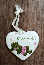 Deko herz keramik gebraucht kaufen  Wittenberg