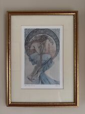 Framed alphonse mucha for sale  WORTHING