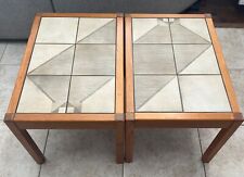 Teak tile table for sale  Spring
