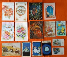 Lot cartes voeux d'occasion  Joué-lès-Tours