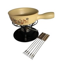 Vintage stoneware fondue for sale  CWMBRAN