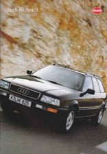 Catalogue Brochure Audi 80 Avant 07/1993 International en français comprar usado  Enviando para Brazil
