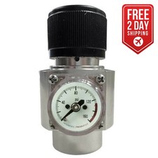 Regulador de cilindro de CO2 - Corpo de alumínio sólido sem clipe de cinto 125 PSI WRCO2-NC comprar usado  Enviando para Brazil