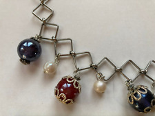 Collana girocollo sfere usato  Vigevano