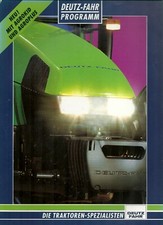 Prospekt programm deutz gebraucht kaufen  Ampfing