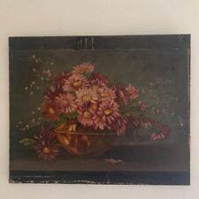 Ancien tableau fleurs d'occasion  Craponne
