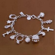 Bracelet breloques plaqué d'occasion  France