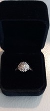 Cluster stone 9ct for sale  GAINSBOROUGH