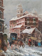 Guglielmo giorgio dipinto usato  Napoli