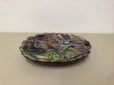 Murano szklana miska Dino Martens AVEM Tutti Frutti Bizantino brokat vintage #A50 na sprzedaż  Wysyłka do Poland